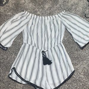 Must have off shoulder romper!